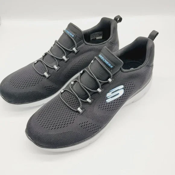 New Skechers Womens sz 10 Black Memory Foam - Picture 2 of 9